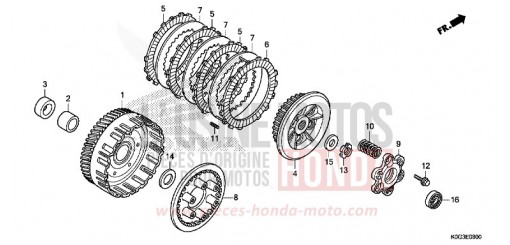 EMBRAYAGE C125AK de 2019